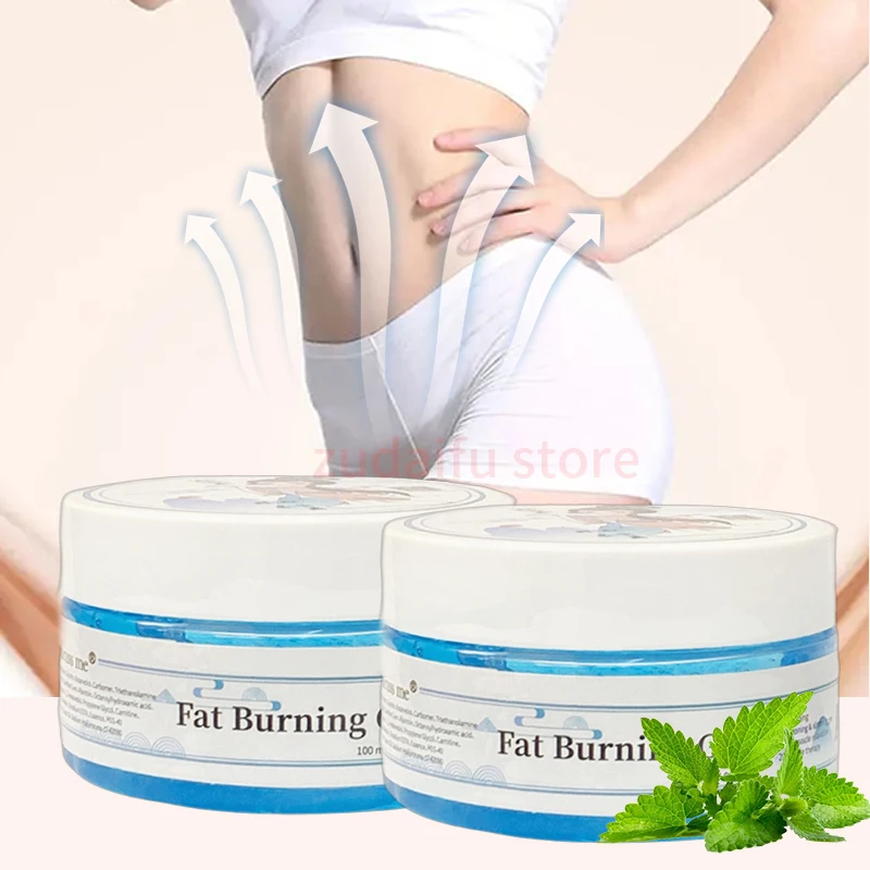 Fat Burning Gel Eliminate Cellulite Skin Elasticity Break Down Fat Massage Improve Skin Burner Slimming Weight Loss 100ml fat burning slimming cream belly fat burner for women abdominal body reducer shaper hot gel cellulite remover skin tightening60g