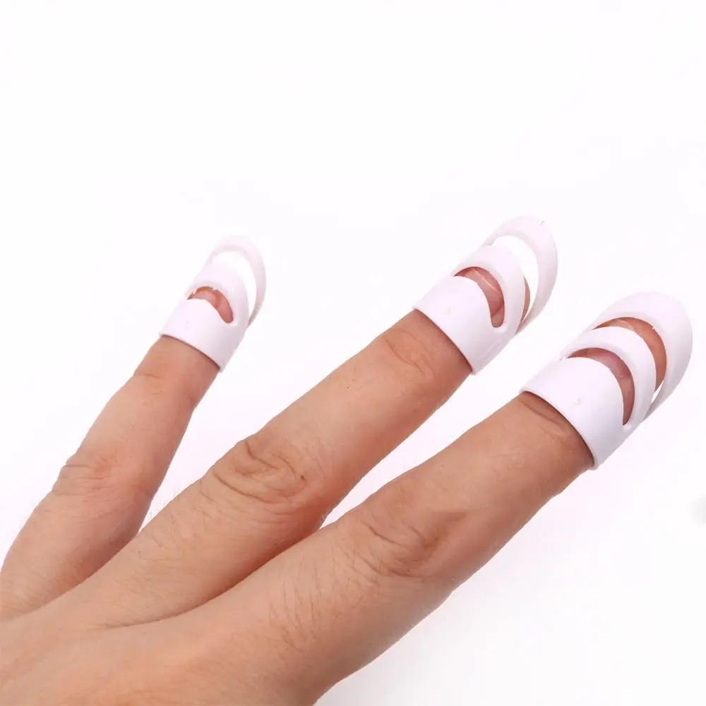 4 Teile/satz ALaska Pik Finger Picks Für Akustische Elektrische Gitarre Saiten Instrument M/L/XL DIY Gitarre Finger Abdeckungen gitarre Teile – Detail 5