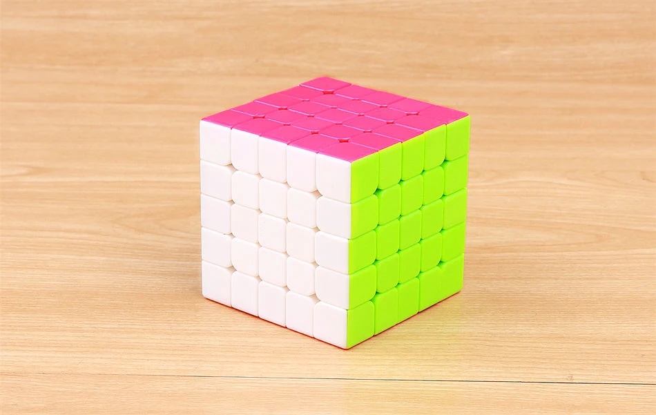 QY TOYS warrior 3x3x3 speed magic cube stickerless 4x4x4 professional puzzle cubo 5x5x5 smoothly cubes educational toys