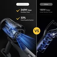 Vacuum Cleaners for Home, Anti-Tangle Cordless Stick Vacuum Cleaner Up to 45 Minutes with HEPA Filter, 240W Wireless 2