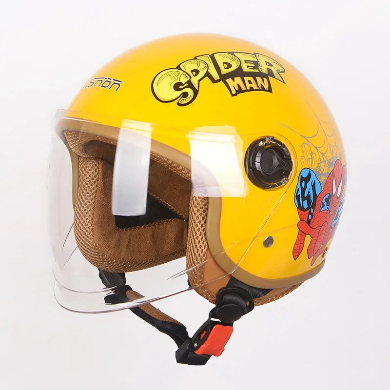 Customizable Children's Helmet For Boys And Girls All Seasons Warm Winter Anti-Fog Half Helmet Summer Breathable Lightweight 3