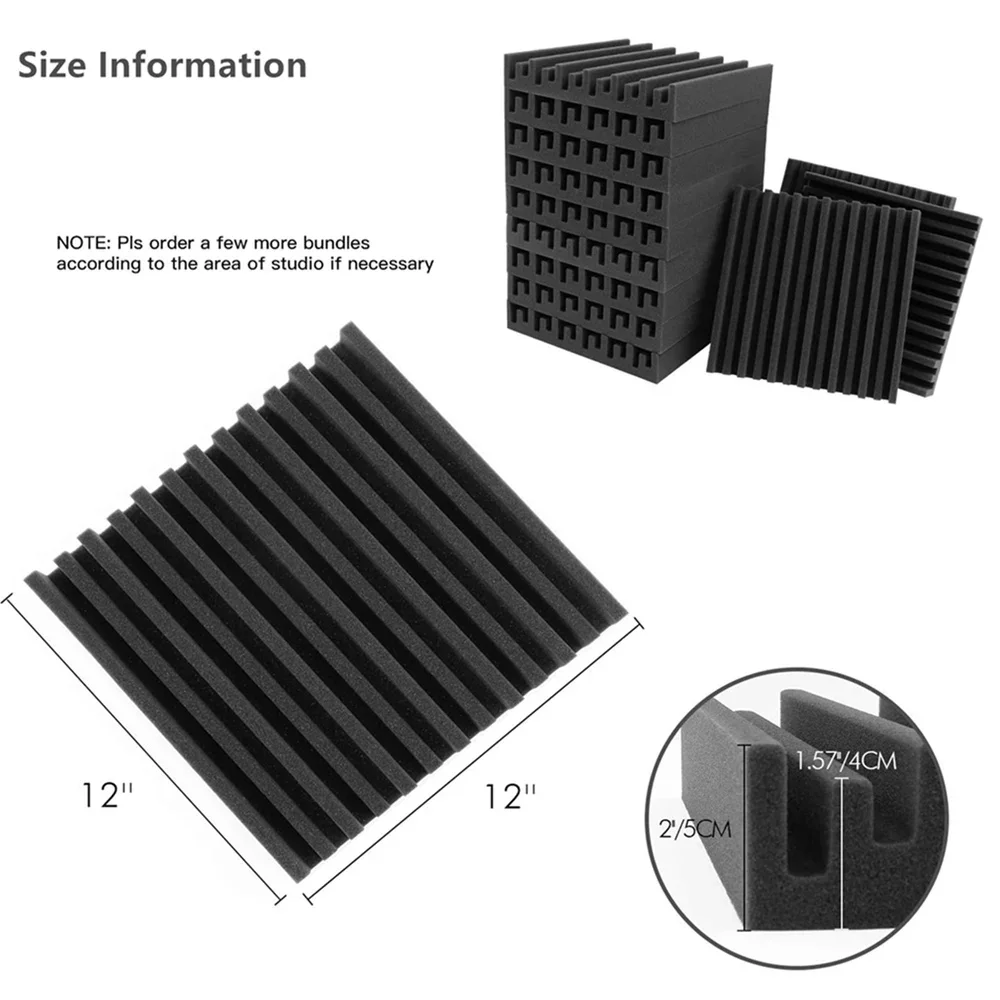 esponja de tratamento 12 24pcs 12x12x2 polegadas 01