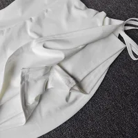 Women's Yoga Shorts Fake Two Piece Sports Pants Skirt Elastic Hip Lifting Slim Fit Gym Sports Short Leggings Yoga Shorts - Image 5