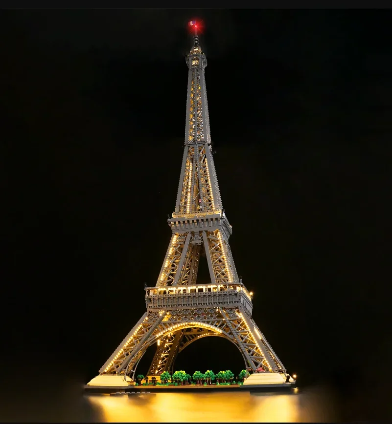 

In-Stock New 1.5M Eiffel Tower 10307 10001pcs PARIS Tower Architecture Model Building Block Light Kit Adult Children Toy Gift