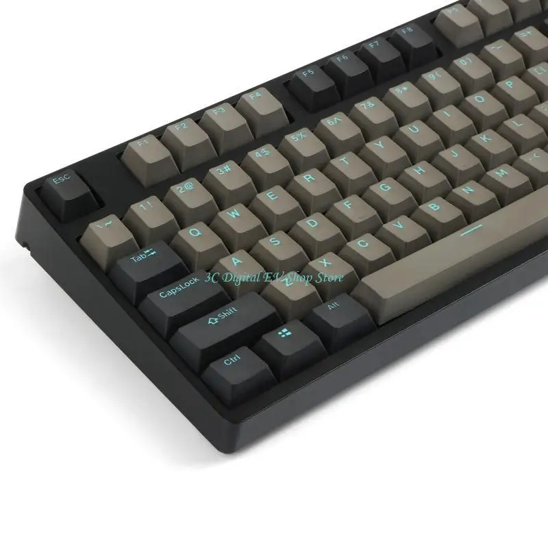E74D Dolch für Tastenkappen 104 108 Tastenkappe PBT Two-Shot Kirsche Höhe für MX Switch mechanische Tastatur Neueste für – Detail 7