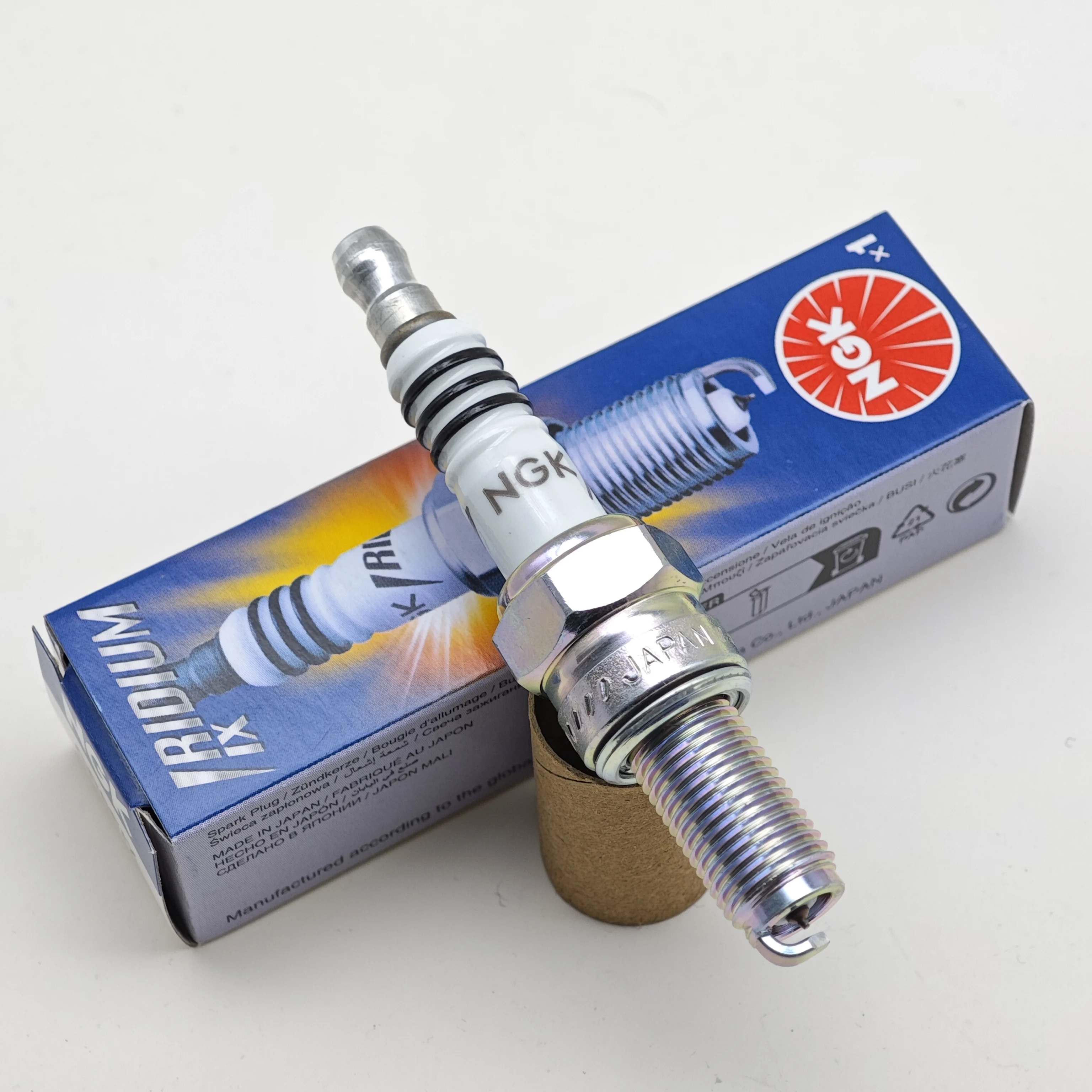 1pcs Motorcycle Iridium Spark Plug CR7EIX CR8EIX CR9EIX CR10EIX