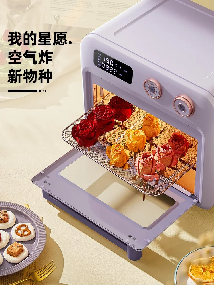 Daewoo Visible Air Fryer New Home Multifunctional 18L Capacity Intelligent Oil Free Fryer Oven and Roaster All In One Freidora