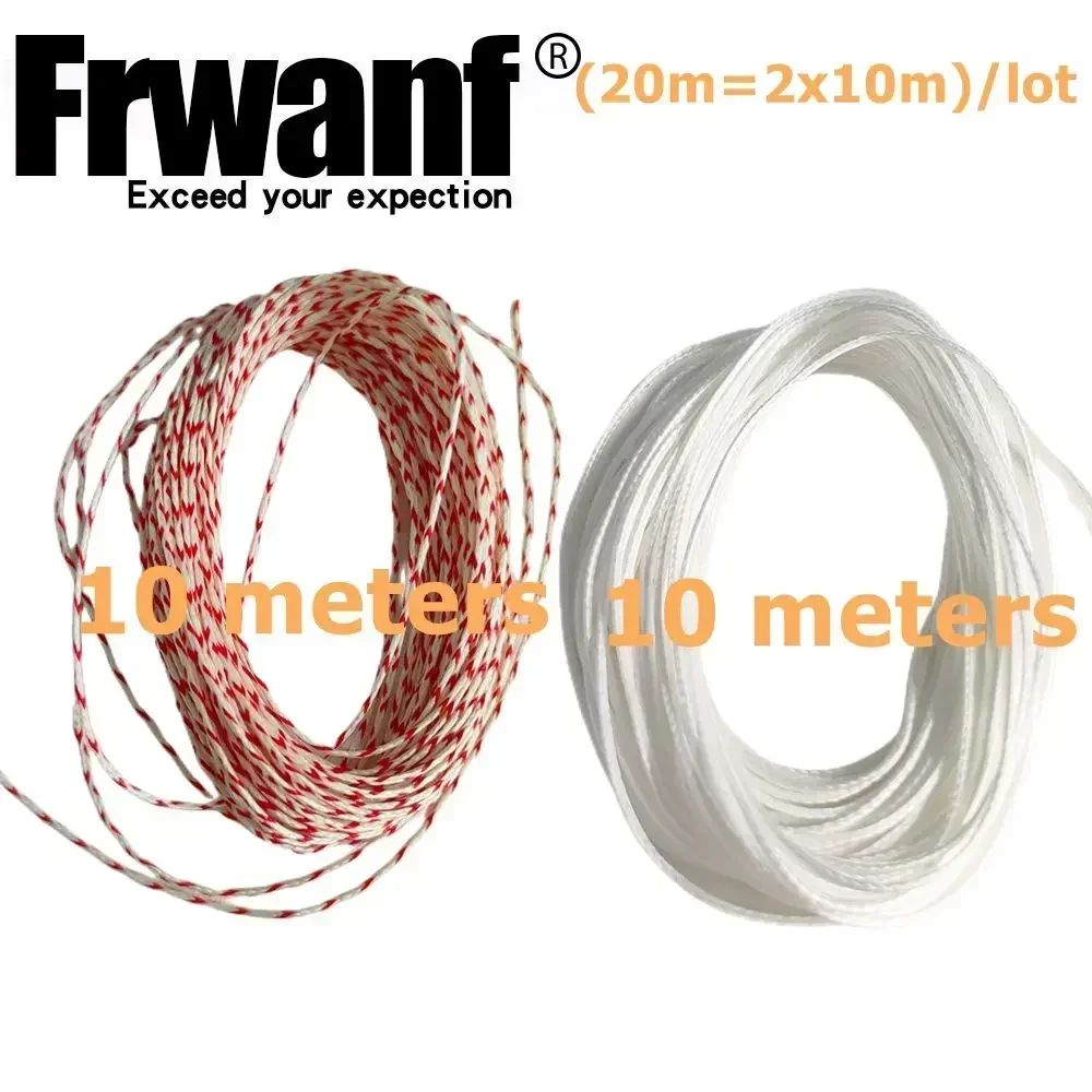 Frwanf PE 20 mt/los 8 Geflochtene Assist Linie für Salzwasser Angeln Jigging Haken Trolling Köder Gebunden Schnur Tauchen Speer Angeln seil – Detail 9