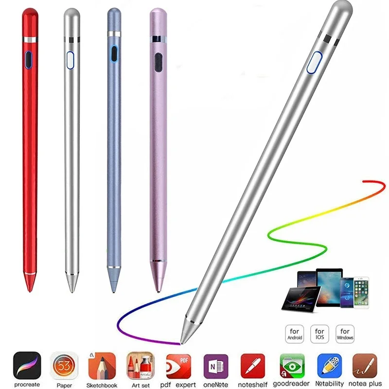 

Universal Active Stylus Pen for iPad 10th 10.9 Pro 11 2022 Air 5 4 3 2 1 Mini 6 5-1 10.2 9th 8th 7th 9.7 5th 6th Pro 9.7 10.5