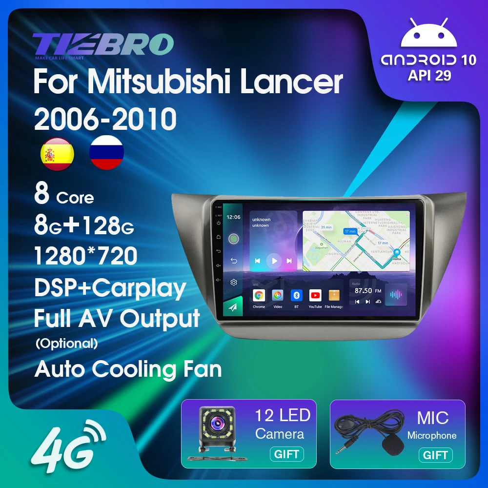 セール 値段 Android 10カーラジオ 8 Gb 06 Gb Gps メディアプレーヤー ステレオレシーバー 2din 車用mitsubishi Lancer Ix 10 128 ラジオ8コア お買得価格 Prietosroofing Com