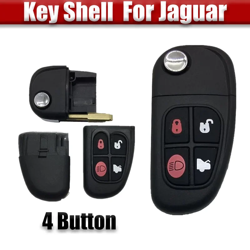 

1 шт. сменный пульт дистанционного управления из АБС-пластика для автомобильного смарт-ключа чехол с лезвием для Jaguar XJ XJ8 XJR S-Type X-Type