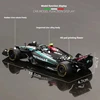 2024 New Arrival Original Bburago 1:43 Mercedes-Amg W15 Mclaren MCL38 Monaco Alloy Miniature Diecast Car Model Toy Birthday Gift 2