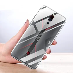 Clear TPU Soft Silicone Phone Case - Durable Protection with Sleek Design for Red Magic 6 Pro (2 Pieces)