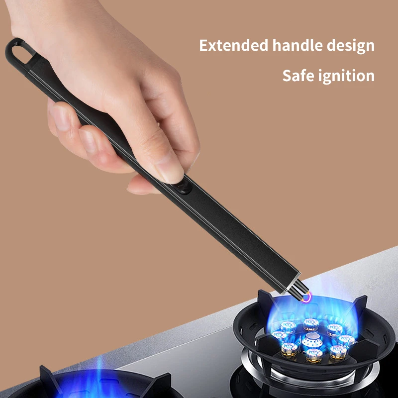 Hot Aroma Candle Gas Stove Kitchen Igniter Pulse Ignition Gun Stick Electronic Outdoor Lighters