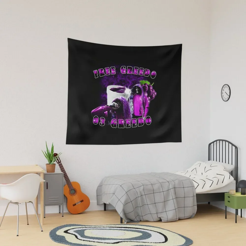 

03 GREEDO FREE GREEDO Tapestry Korean Room Decor Anime Decor Room Decoration Accessories Wall Carpet Tapestry