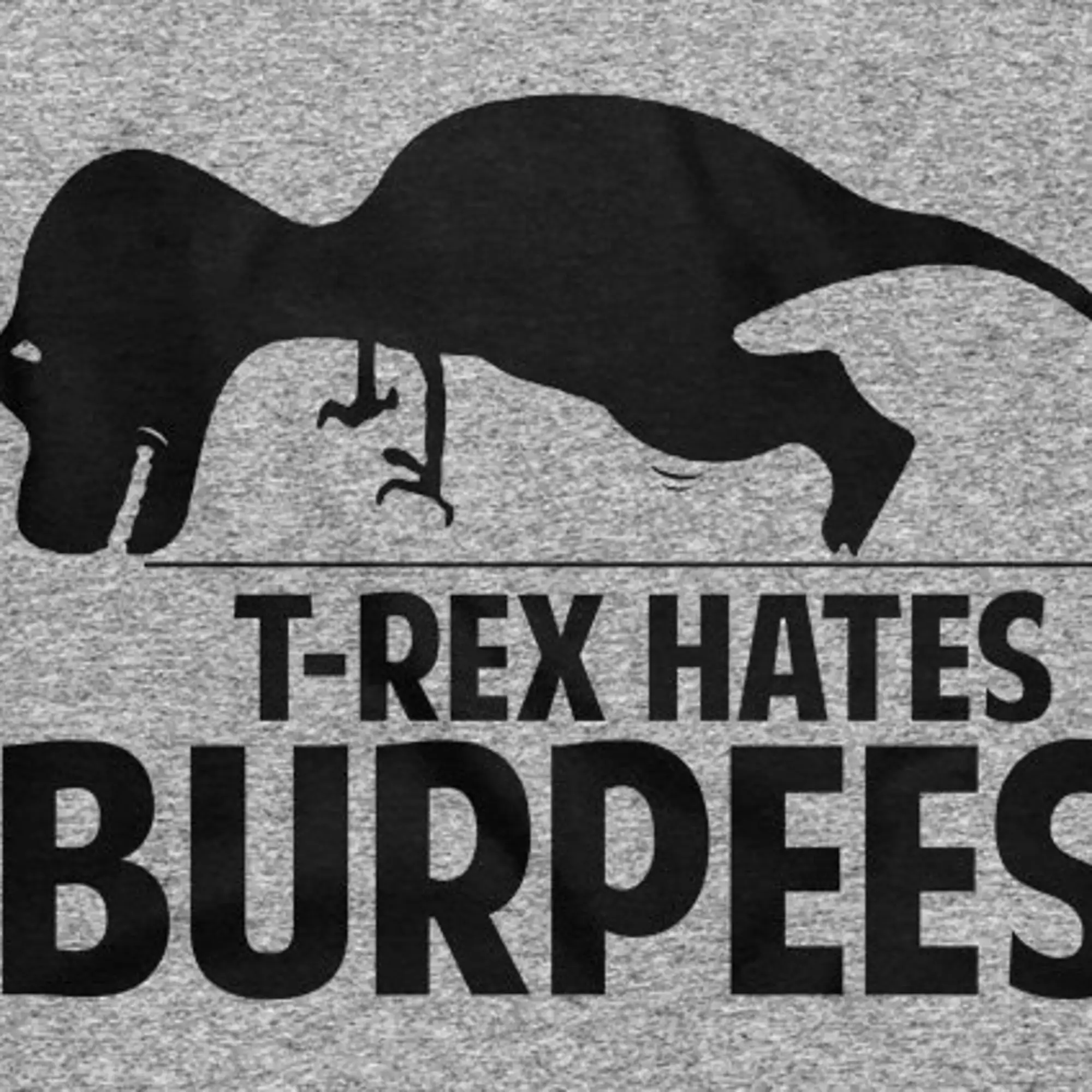 Divertente Dinosauro Trex T Shirt Rex Odia Burpees Cotton Item 2184