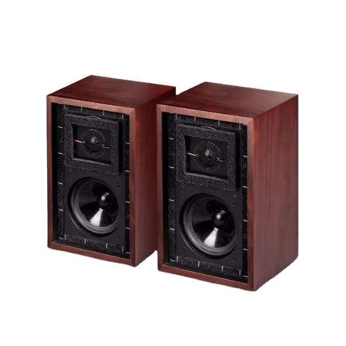 LS3/5A HIFI Speaker Bookshelf Speaker Wooden Case Passive None-Battery Lossless