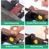 250W Mini Belt Sander Electric Bench Grinder Sanding Machine 7 Speed Small Grinder Sharpener Polisher Machine for Woodworking 4
