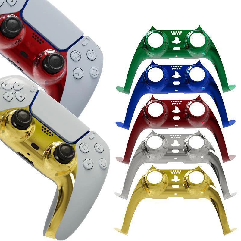 Gold-plated decorative stripFOR PS5 controller joystick handle PC  decorative strip for Sony PS5 Controle decorative shell cover