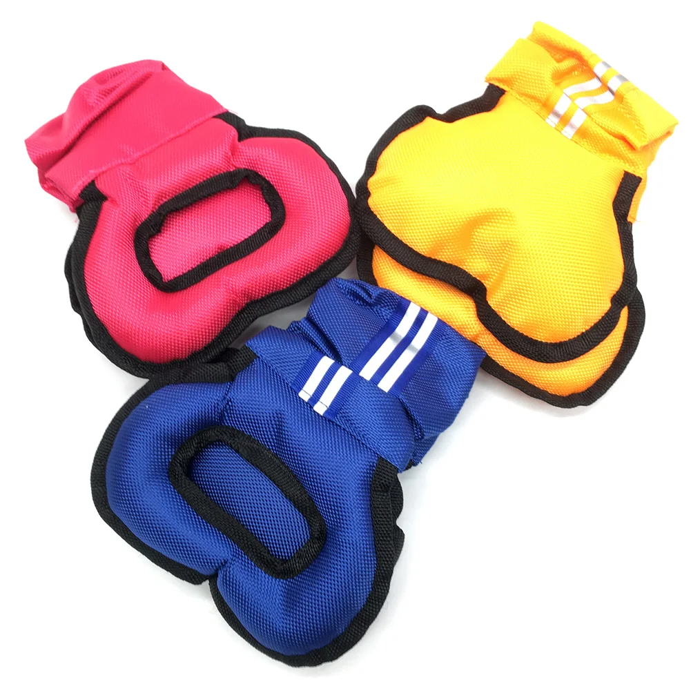 

Pet Dog Pull Ring Toys Bone Shape Canvas Interactive Chew Bite Toy Puppy Resistant Molar Training Toys Oxford Cloth Dog Toys