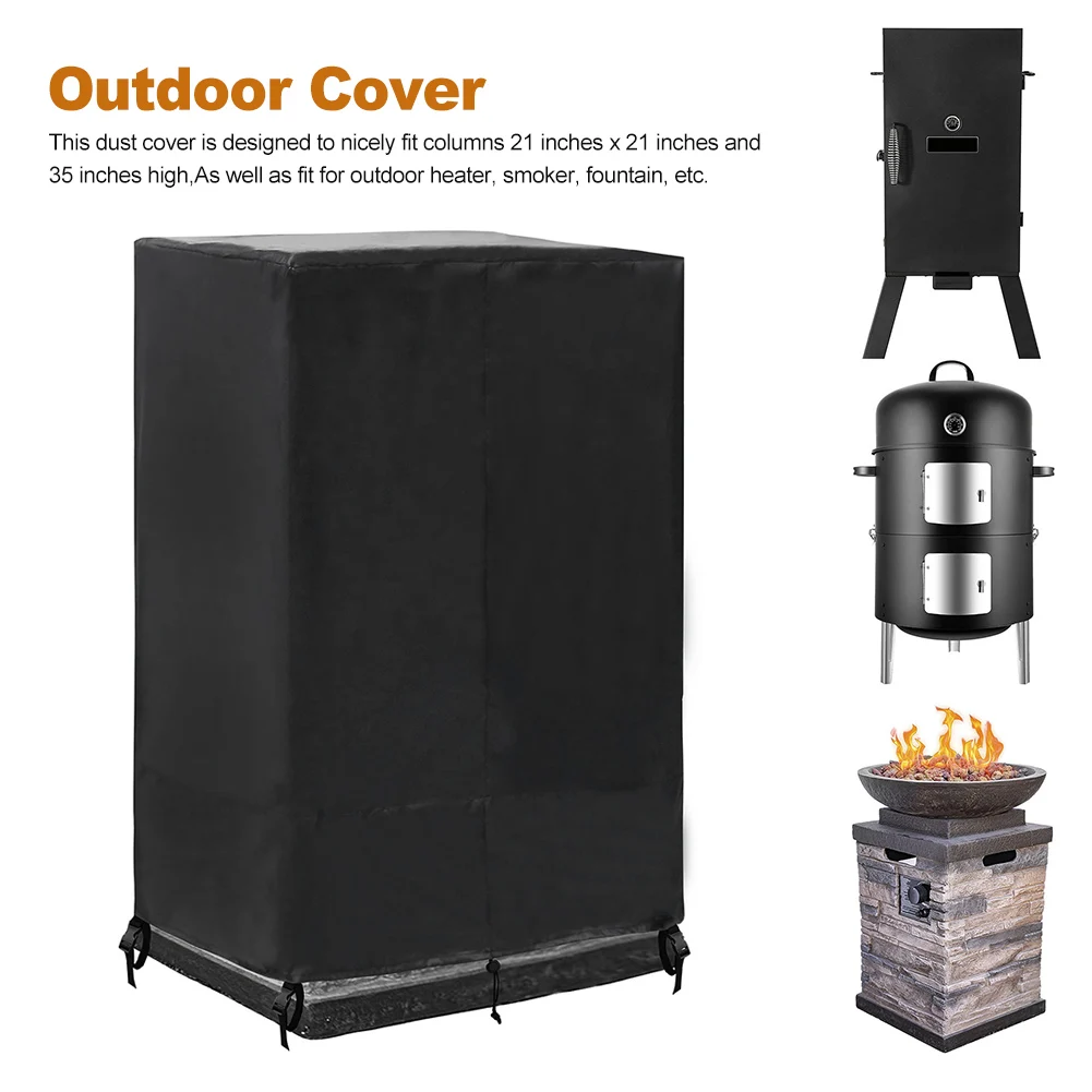 Grill cover Rip-Proof UV & Water-Resistant BBQ Grill Square furniture protective cover BBQ dust cloth cover Outdoor Grill Cover