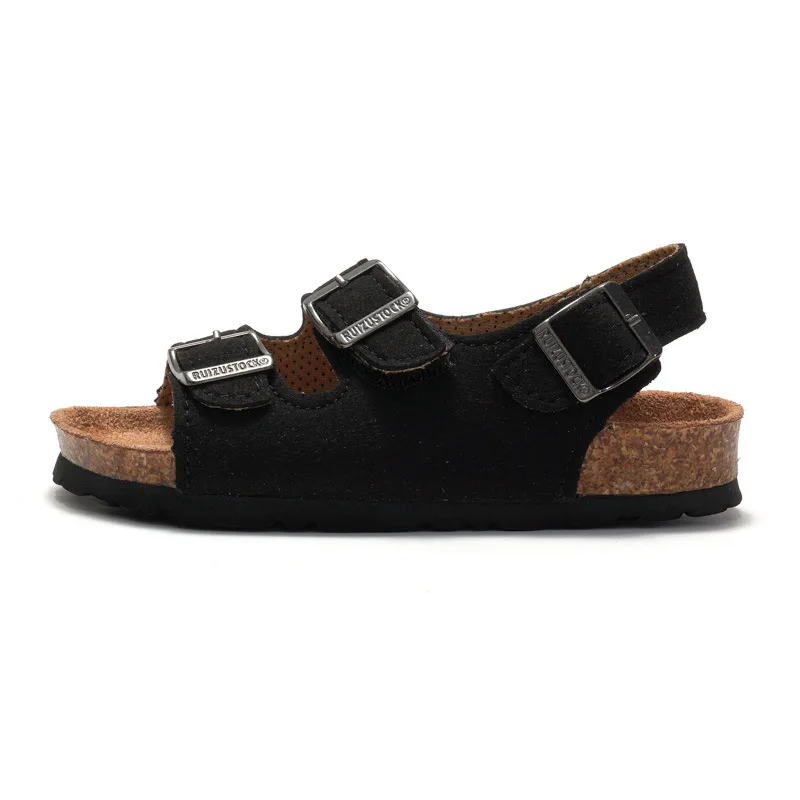 Unisex Children Cork Slippers Fashion Summer Sandals Kids Shoes Slip On Child Boys Girls Sandals