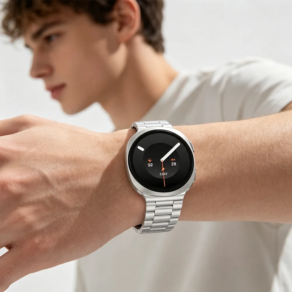 Sleek No Gaps Metal Watch Strap Bracelet