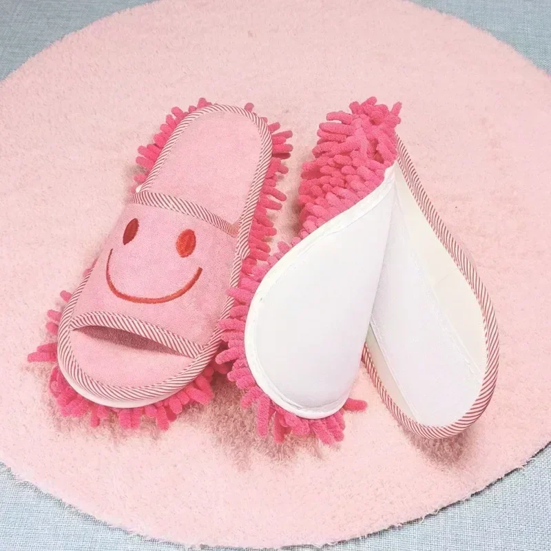Lazy Floor Cleaning Shoes Floor Cleaning Washable Sole Removable No Hair Loss Convenient Mop Multi-functional Slippers