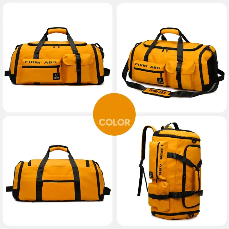 Women Fitness Training Gym Sports Bags Large Capacity Tactical Backpack Travel Shoulder Duffle Luggage Handbag For Men Suitcases 5