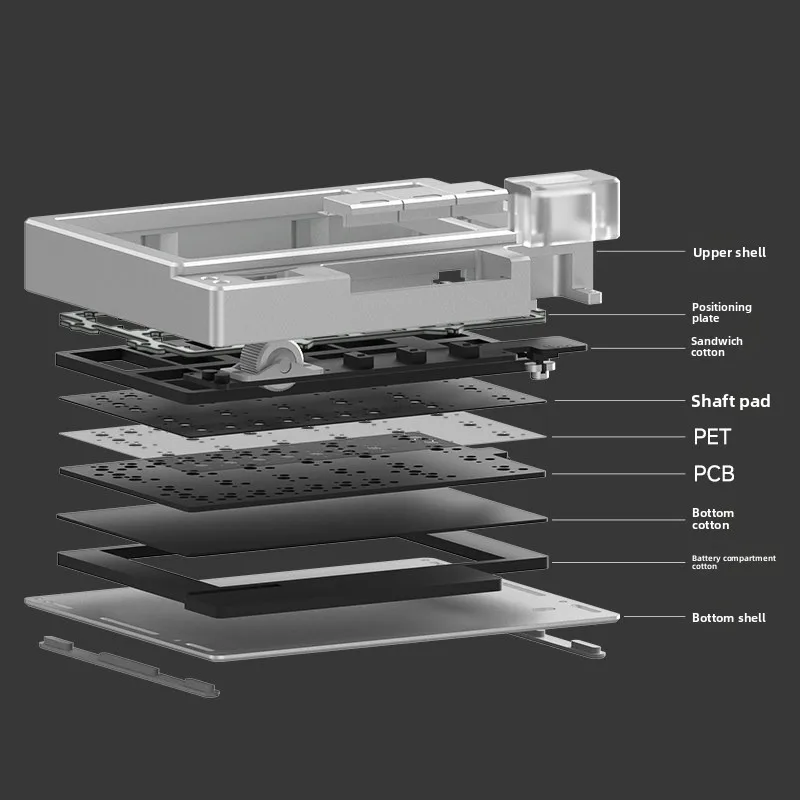 LUMINKEY NOVA KINE 숫자 키패드 미니 기계식 키보드 무선 트라이 모드 CNC 케이싱 핫스왑 가능 디자이너 키보드 사무실용