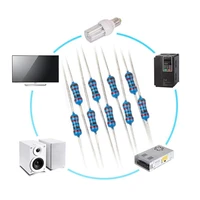 2600Pcs 130 Values Resistor Kit 1/4W Metal Film 1% 0.25W Electrical Resistors Set 1 Ohm-3M Ohm - Image 5