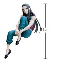 Kurapika 14cm PVC Anime Figurine - Cute HUNTER x HUNTER Japanese Manga Ornament - S (Illumi Zoldyck)