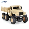 JJRC Q68 Q69 1/18 2.4G 4CH 4WD 130 Brushed Motor Yellow Green RC Vehicle Off-Road Military Truck Car RTR Model Kid Toys for Boys 6