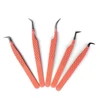 Eyelash Extension Tweezers High Quality Anti-Static Stainless Steel Tweezers Set Stainless Steel superhard Tweezers 5