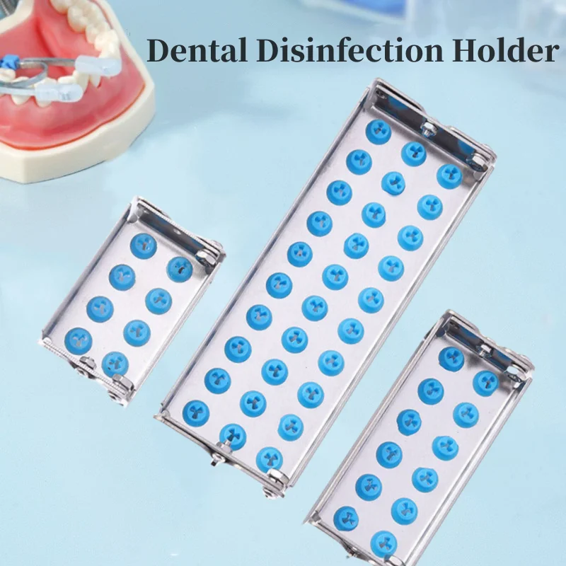 Dental Bur Holder Autoclave Sterilizer and Disinfection Box Organizer