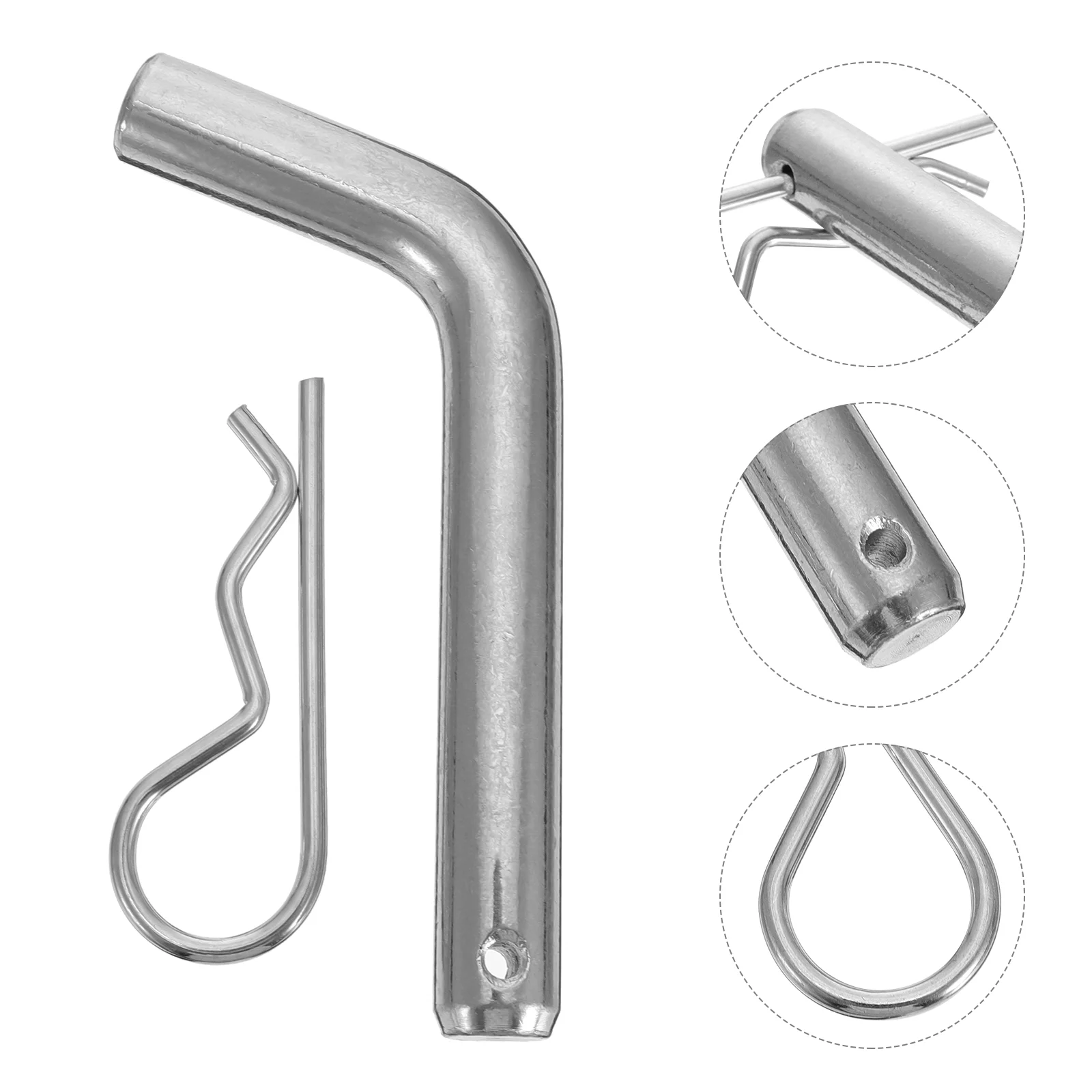 

Professional Trailer Hitch Bolt Locking Pin Key Coated Locking Hitch Pin
