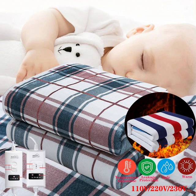 150cm Electric Blanket 220v Home Bed Sheet Thermal Heater Mat Heating  Mattress Winter Thermostat Body Warmer Ddouble Cushion Pad - AliExpress