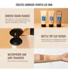 Leg Concealer Even Skin Waterproof Sweatproof All Day Long Lasting Leg Highlights Cream Cover Freckles Blemishes Natural Makeup 3