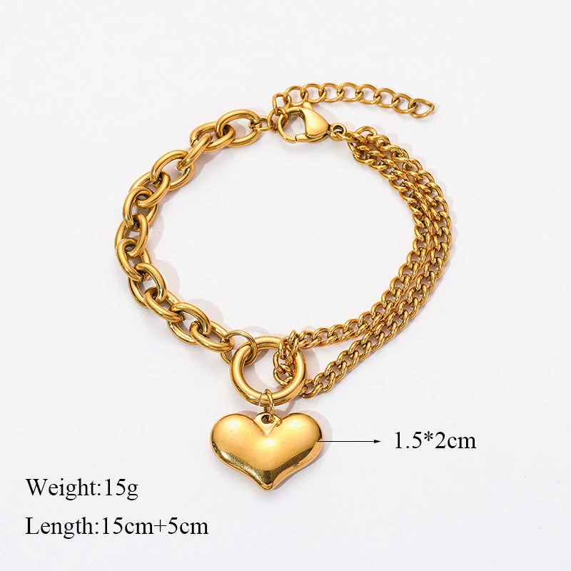 Snake chain bracelet close-up