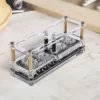 - Fluorescent 225 Colors Digital Clock Digital Clock Fluorescent High Precision Clock - Glow Tube Nixie Clock Practical 5