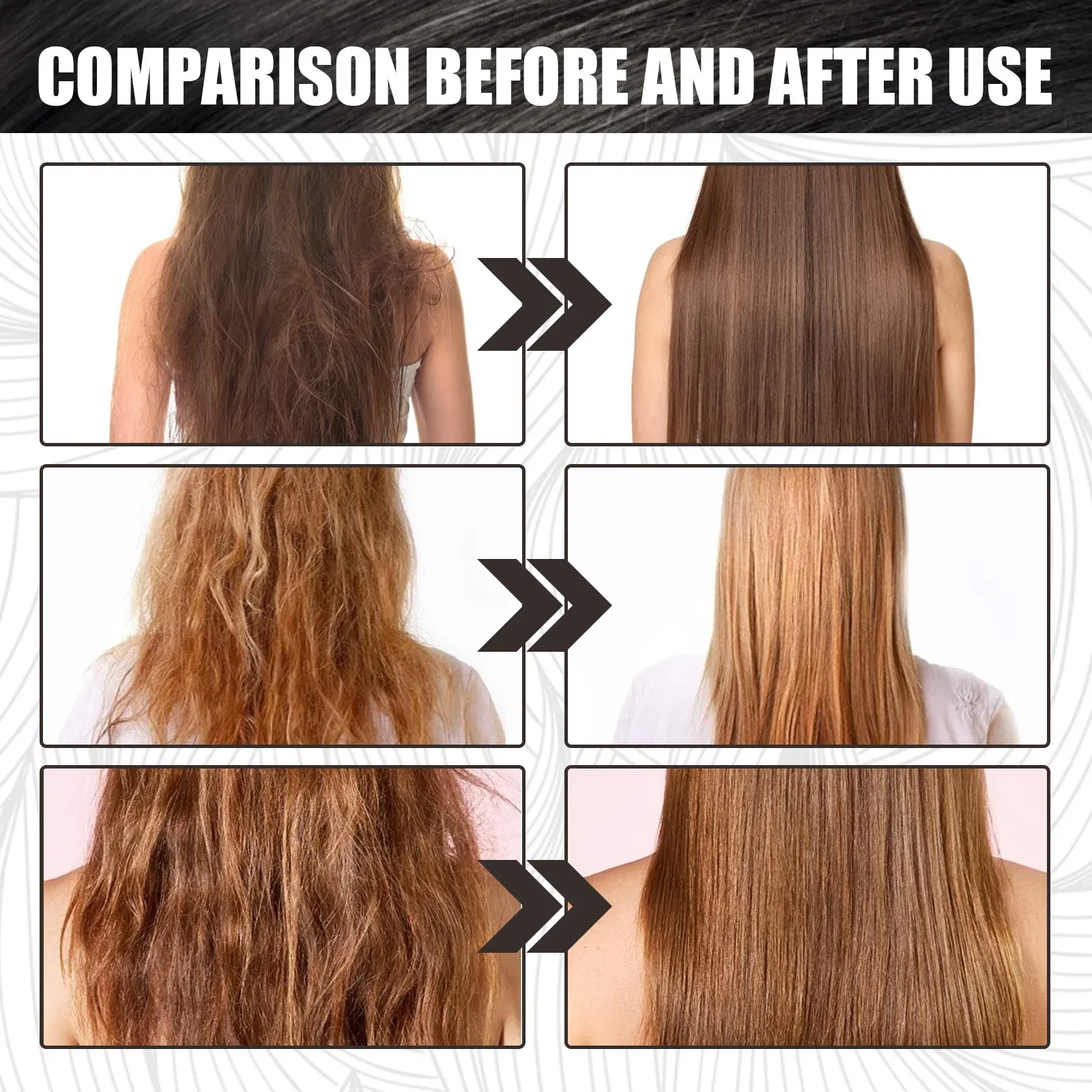 Magical Keratin Hair Mask 5 Second Repair Rough Damage Frizzy Dry Soft Smooth Shiny Hair Deep Moisturizing Scalp Treatment Care