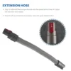 Extension Hose and Trigger Lock for Dyson - Flexible Hose and Switch Holder for Dyson V15 V11 V10 V8 V7 Vacuum Cleaner 4