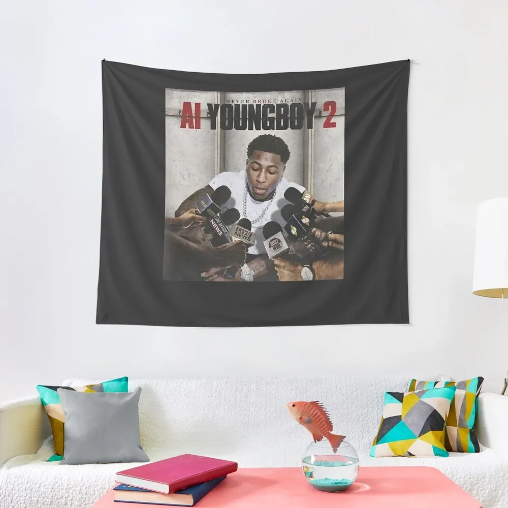 

AI YoungBoy 2 YoungBoy Tapestry Decorative Wall Murals Decoration For Home Bedroom Decor Aesthetic Wall Decor Tapestry