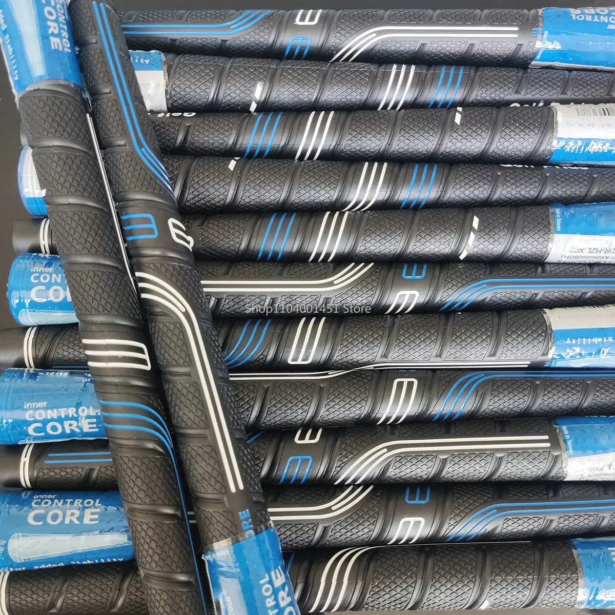 13pcs/lot Putter Grip Jumbo Wood Golf Club Grip Blue Wrap Red Pro Rubber Standard/Midsize Golf Grip Iron/Fairway Golf Club Grip 4