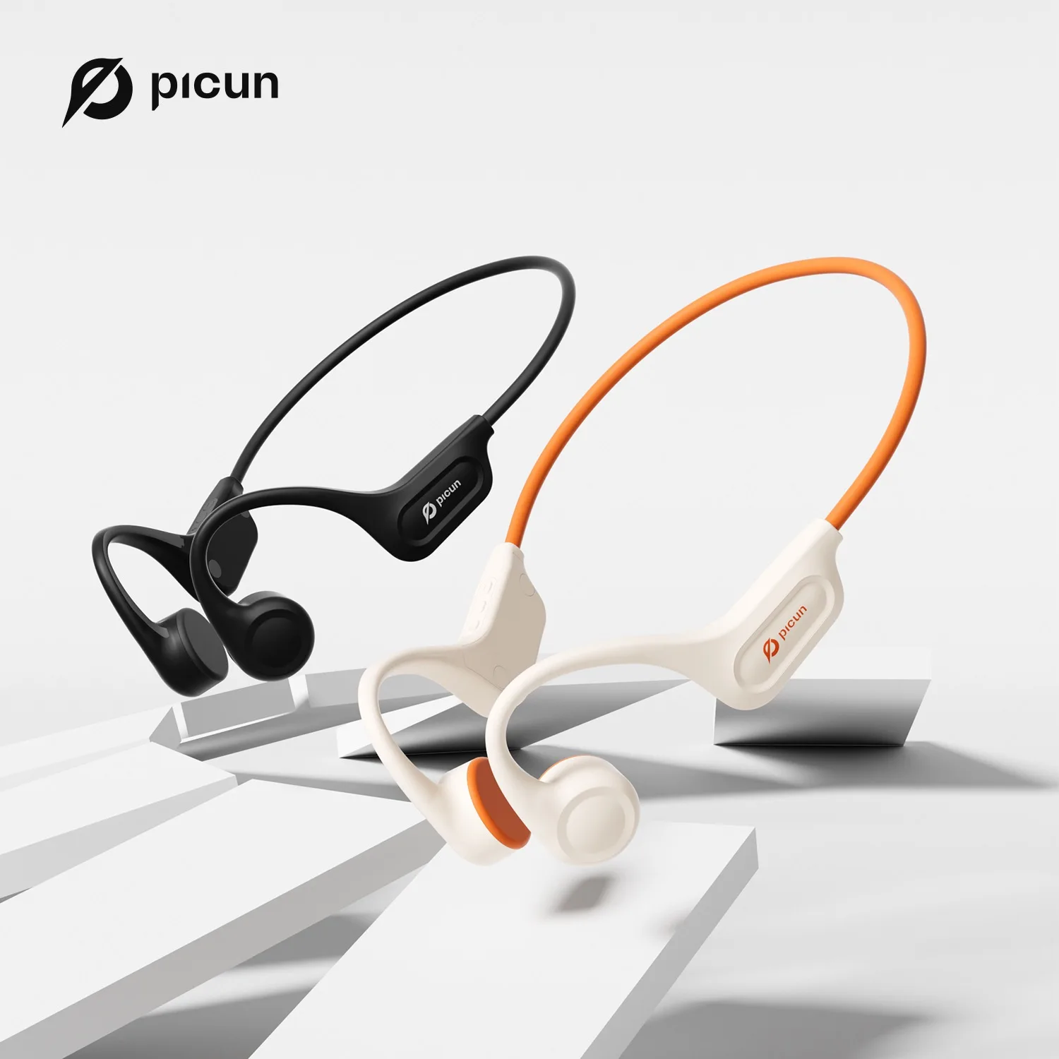 Picun T1 Wireless Bone Conduction Headphones,Open Ear Sports Bluetooth