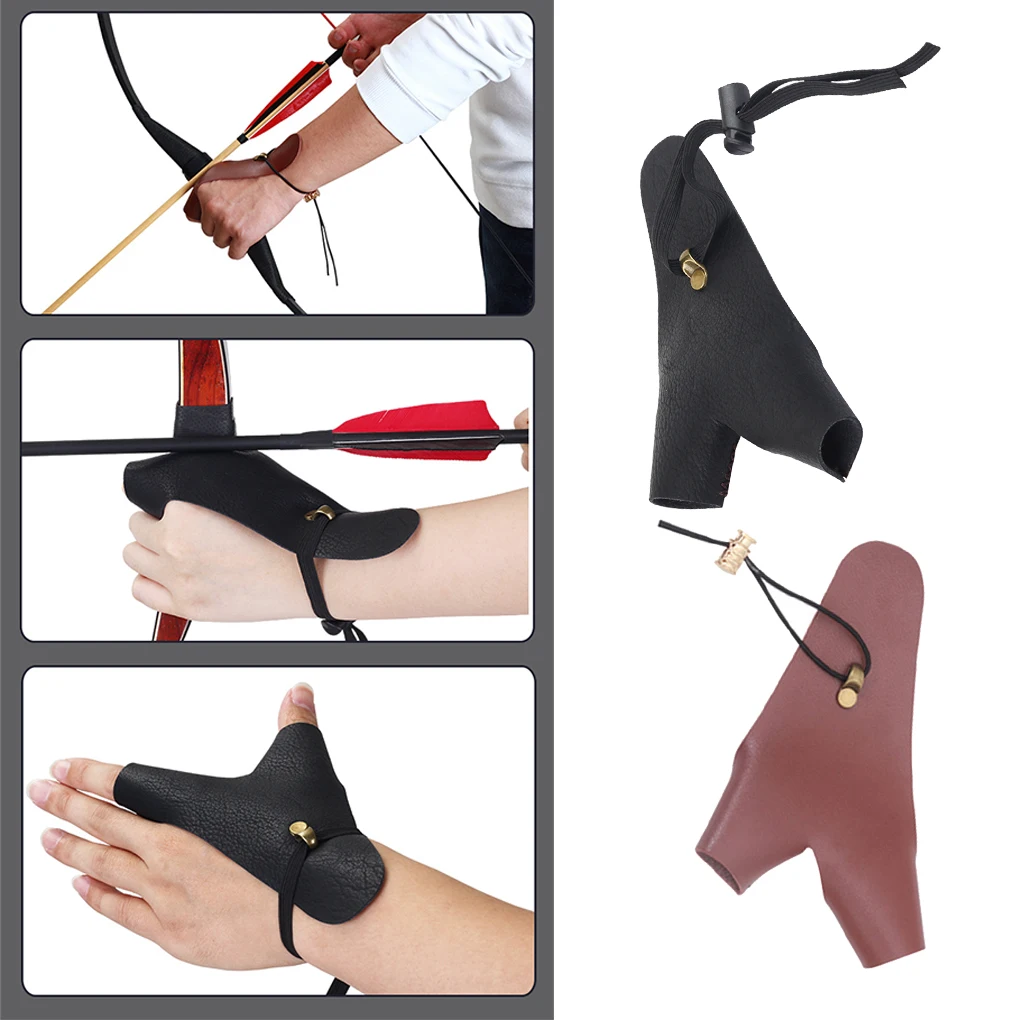 2FingersBracerArrowBowShootingSupplyTraditionalSports