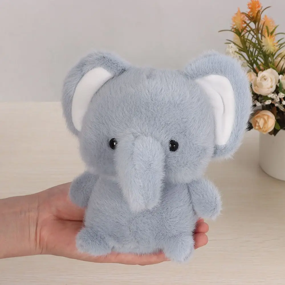 Fashion 16cm Plush Companion Doll Plush Bear Stuffed Animal Pillow Elephant Super Soft Animal Plush Toy Desk