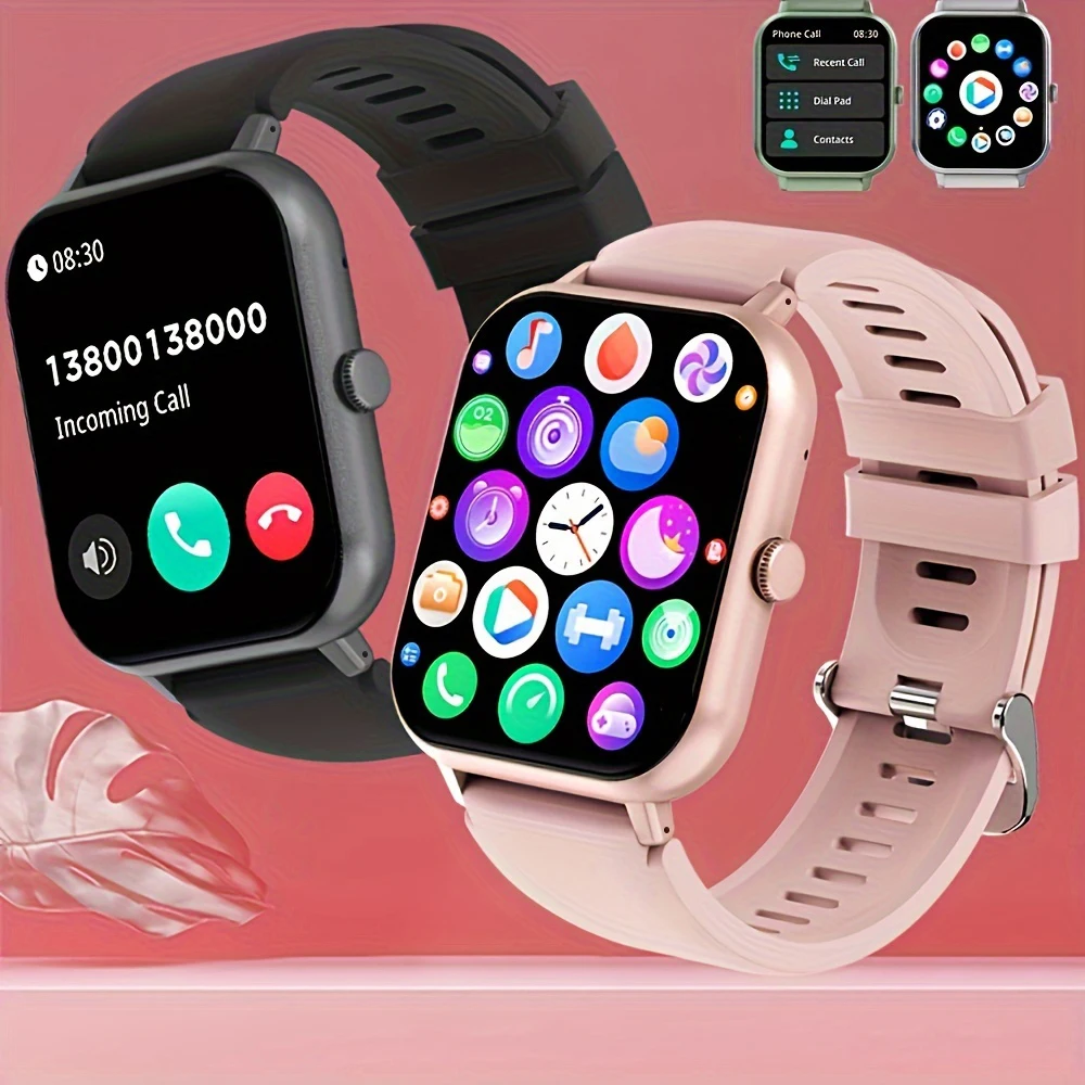 Smart watch, wireless calling /dial, multi -Sport mode,Suitable for men and women, sports watches, for iPhone/Andriod 1