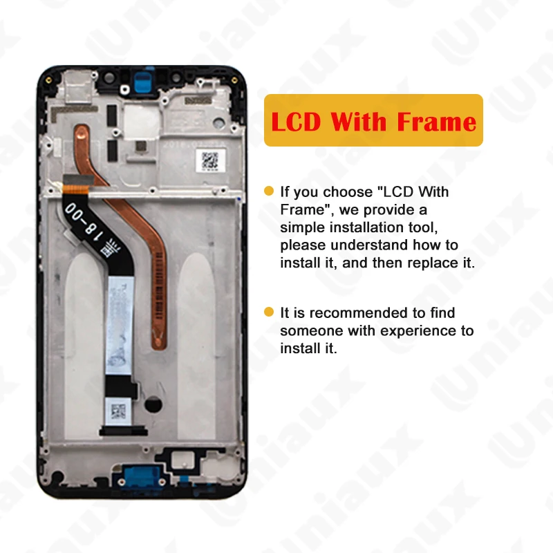 Lcd Display Touch Screen Digitador Montagem Original para Xiaomi Pocophone f1 Poco f1 618 - Image 4