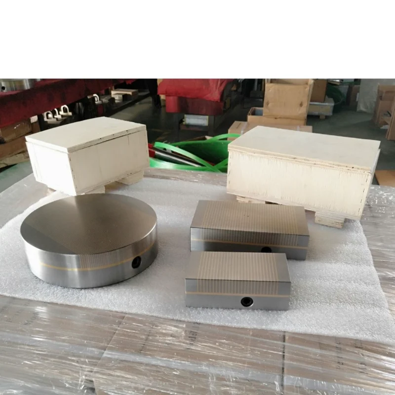 

Dailymag Fine Pole 100mm 125mm Small Permanent Circular Magnetic Chuck for Knife Grinding Machine